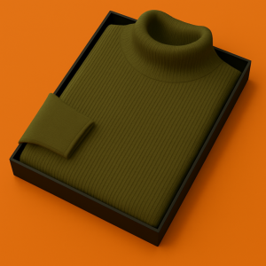 Mens Premium Winter High Neck(Olive)